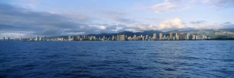 Buildings at the waterfront, Honolulu, Oahu, Hawaii, USA #2 by Panoramic Images wall art