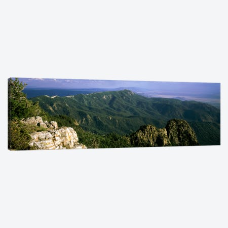Sandia Mountains, Near Albuquerque, New Mexico, USA Canvas Print #PIM449} by Panoramic Images Canvas Art
