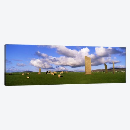 Stones Of Stenness, Orkney Islands, Scotland, United Kingdom Canvas Print #PIM4510} by Panoramic Images Art Print
