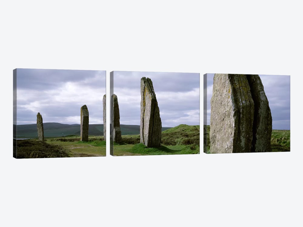Ring Of Brodgar, Orkney Islands, Scotland, United Kingdom by Panoramic Images 3-piece Canvas Artwork