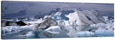 Vatnajokull (Water Glacier), Vatnajokull National Park, Iceland Canvas Art Print - Iceland Art