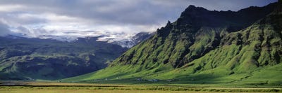 Mountain Valley Landscape, South Coast, Iceland by Panoramic Images canvas print