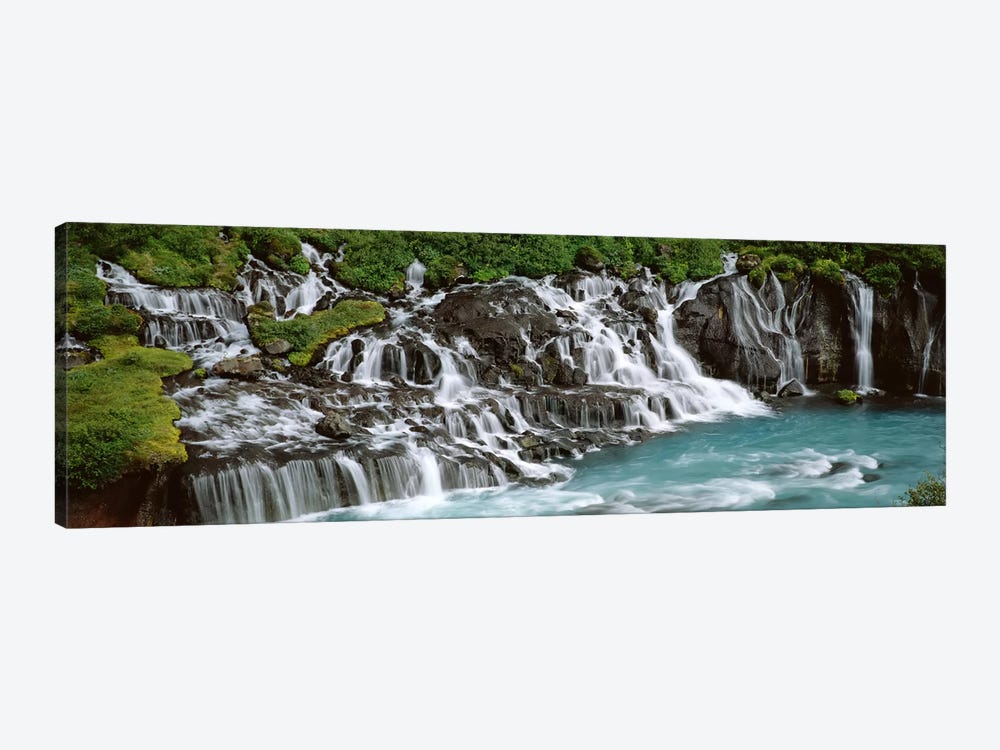 Hraunfossar, Iceland by Panoramic Images 1-piece Canvas Artwork