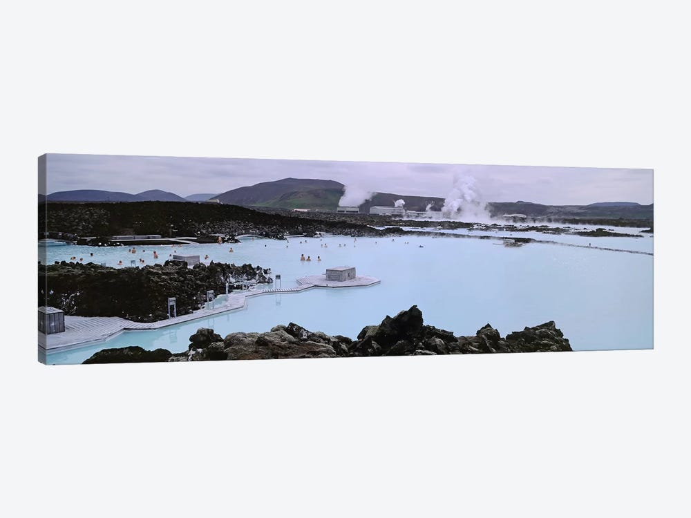 Blue Lagoon Geothermal Spa, Grindavik, Reykjanes Peninsula, Iceland by Panoramic Images 1-piece Canvas Print