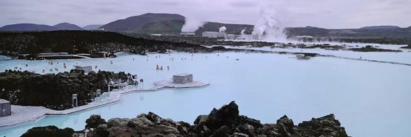 Blue Lagoon Geothermal Spa, Grindavik, Reykjanes Peninsula, Iceland