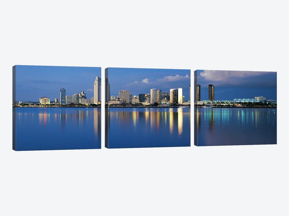 San Diego CA #2 by Panoramic Images 3-piece Art Print