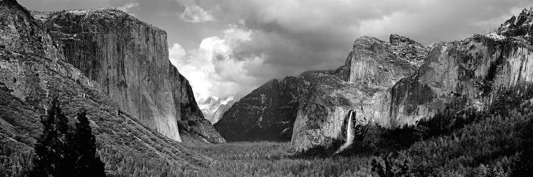 Yosemite Valley In B&W, Yosemite National Park, California, USA