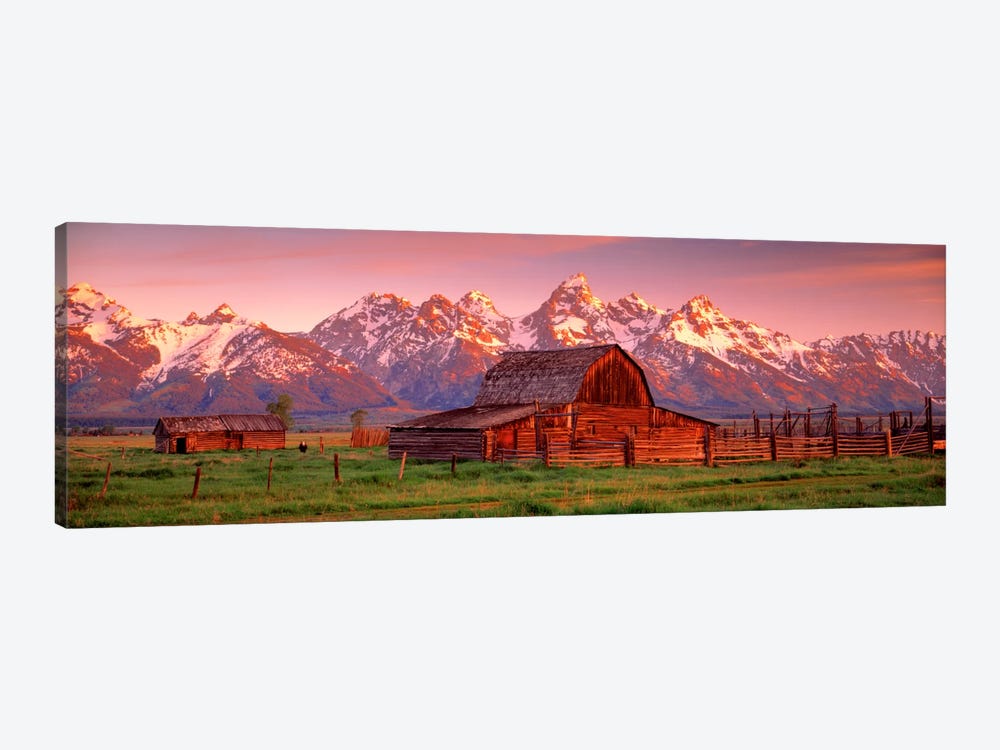 Barn Grand Teton National Park WY USA by Panoramic Images 1-piece Art Print