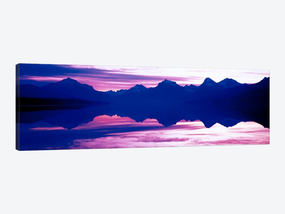 Sunrise Lake McDonald Glacier National Park MT USA by Panoramic Images 1-piece Canvas Artwork