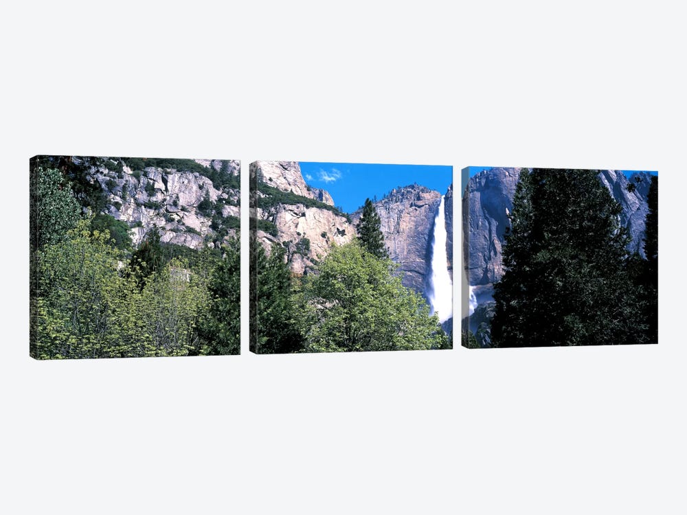 Yosemite Falls Yosemite National Park CA USA by Panoramic Images 3-piece Art Print