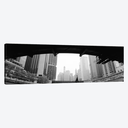 Low angle view of buildings, Chicago, Illinois, USA Canvas Print #PIM4604} by Panoramic Images Canvas Art