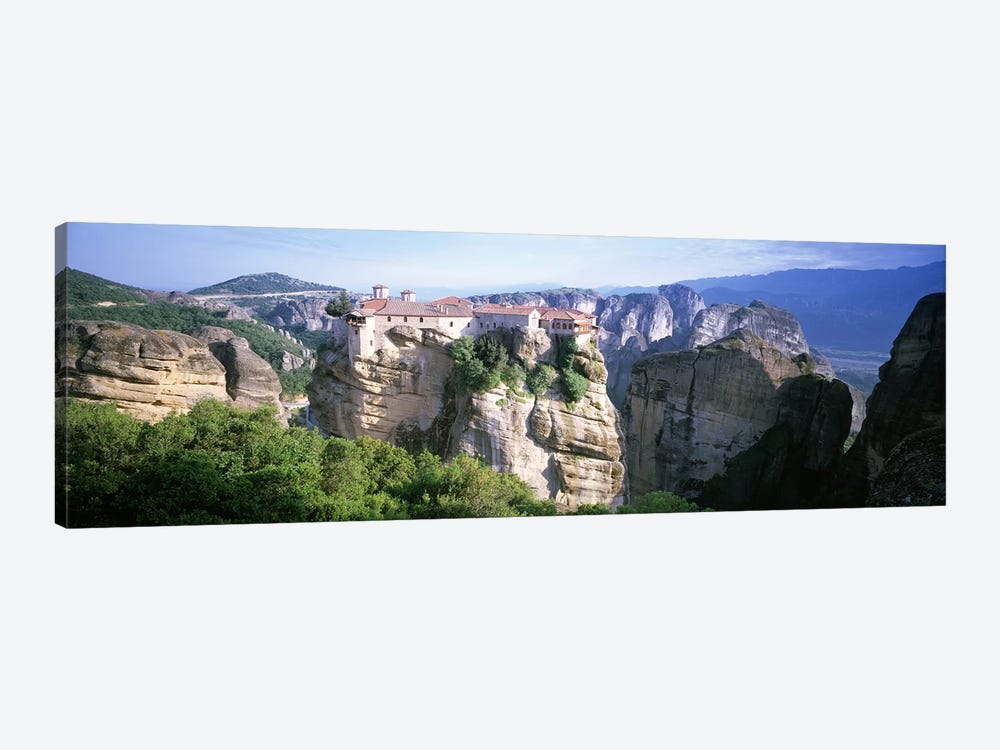 Monastery Of Varlaam, Meteora, Thessaly, Greece by Panoramic Images 1-piece Canvas Wall Art