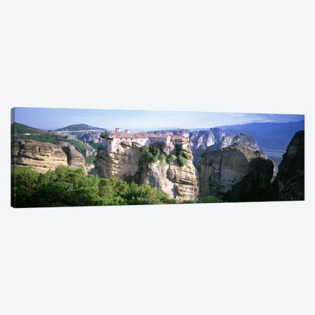 Monastery Of Varlaam, Meteora, Thessaly, Greece Canvas Print #PIM4619} by Panoramic Images Canvas Art