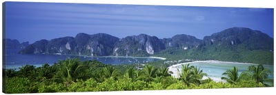 Tropical Limestone Mountains, Ko Phi Phi Don, Phi Phi Islands, Thailand Canvas Art Print
