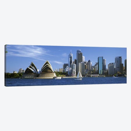 Central Business District Skyline, Sydney, New South Wales, Australia Canvas Print #PIM4638} by Panoramic Images Canvas Art