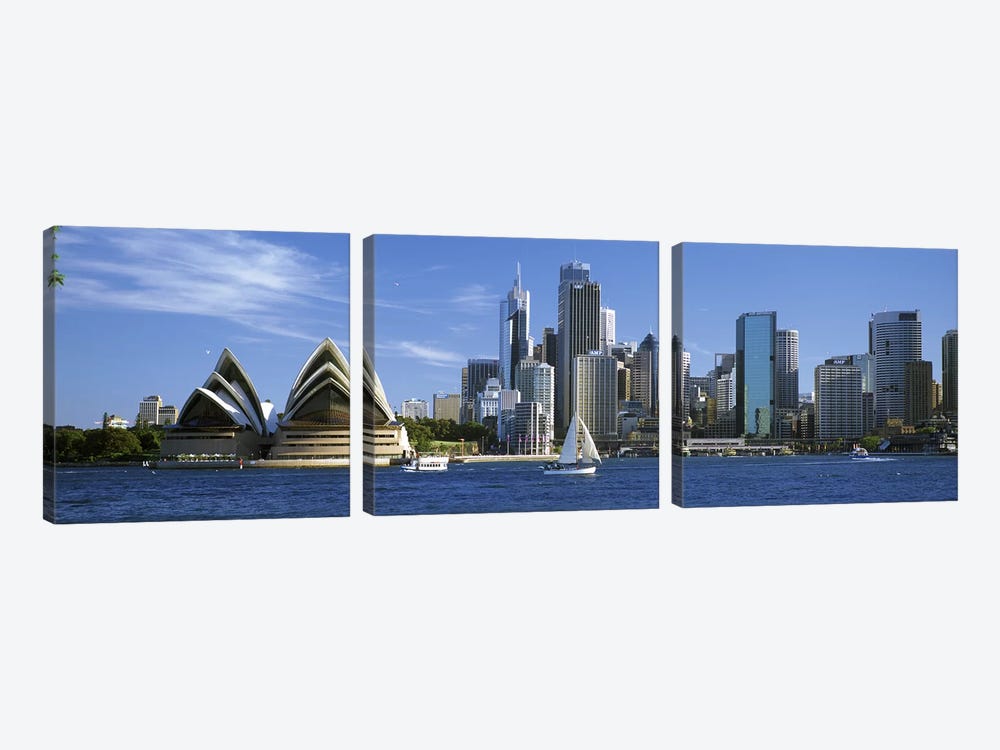 Central Business District Skyline, Sydney, New South Wales, Australia by Panoramic Images 3-piece Art Print
