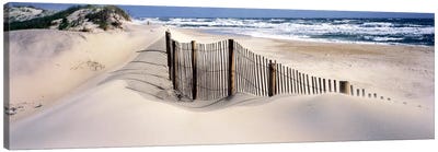 USANorth Carolina, Outer Banks Canvas Art Print - Sandy Beach Art