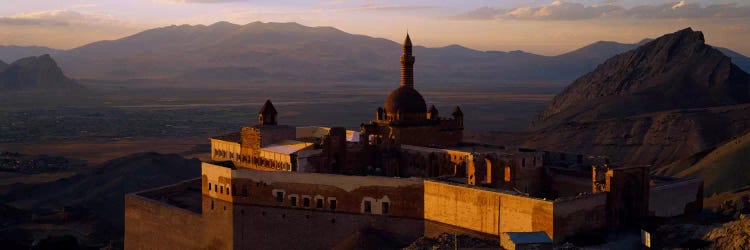 High angle view of a palace, Ishak Pasha Palace, Dogubeyazit, Turkey