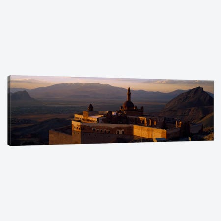 High angle view of a palace, Ishak Pasha Palace, Dogubeyazit, Turkey Canvas Print #PIM464} by Panoramic Images Canvas Print