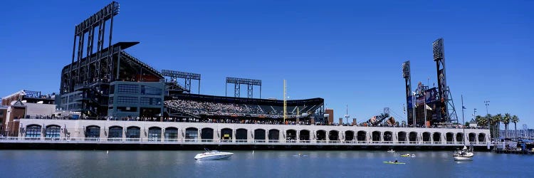 USA, California, San Francisco, SBC Ballpark, Stadium near the water