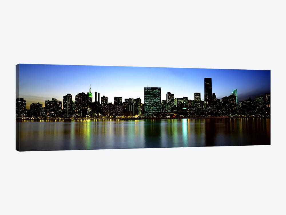 Skyscrapers In A City, NYC, New York City, New York State, USA by Panoramic Images 1-piece Canvas Art Print