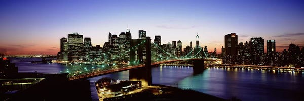 Brooklyn: Brooklyn Bridge, New York City, New York, USA by Panoramic Images