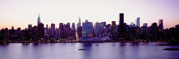 Manhattan: USANew York State, New York City, Skyscrapers in a city by Panoramic Images