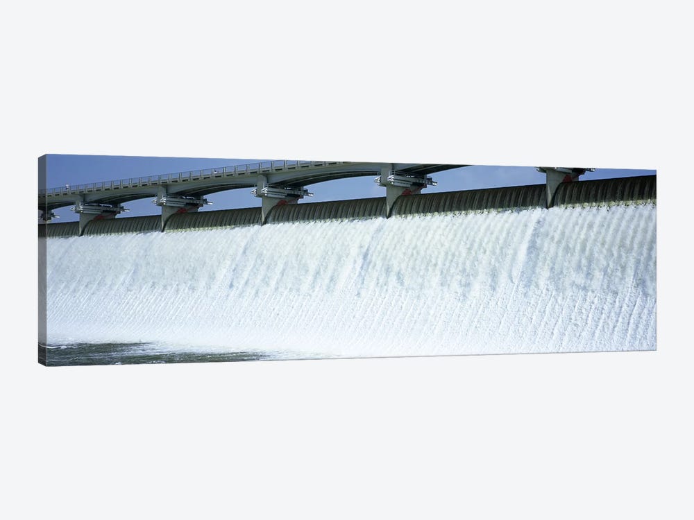 USA, Ohio, Columbus, Big Walnut Creek, Low angle view of a Dam by Panoramic Images 1-piece Art Print