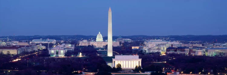 High angle view of a cityWashington DC, USA