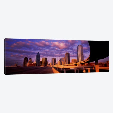 Skyscrapers in a city, Dallas, Texas, USA #2 Canvas Print #PIM46} by Panoramic Images Canvas Art Print