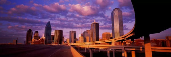 Dallas Skylines: Skyscrapers in a city, Dallas, Texas, USA #2 by Panoramic Images