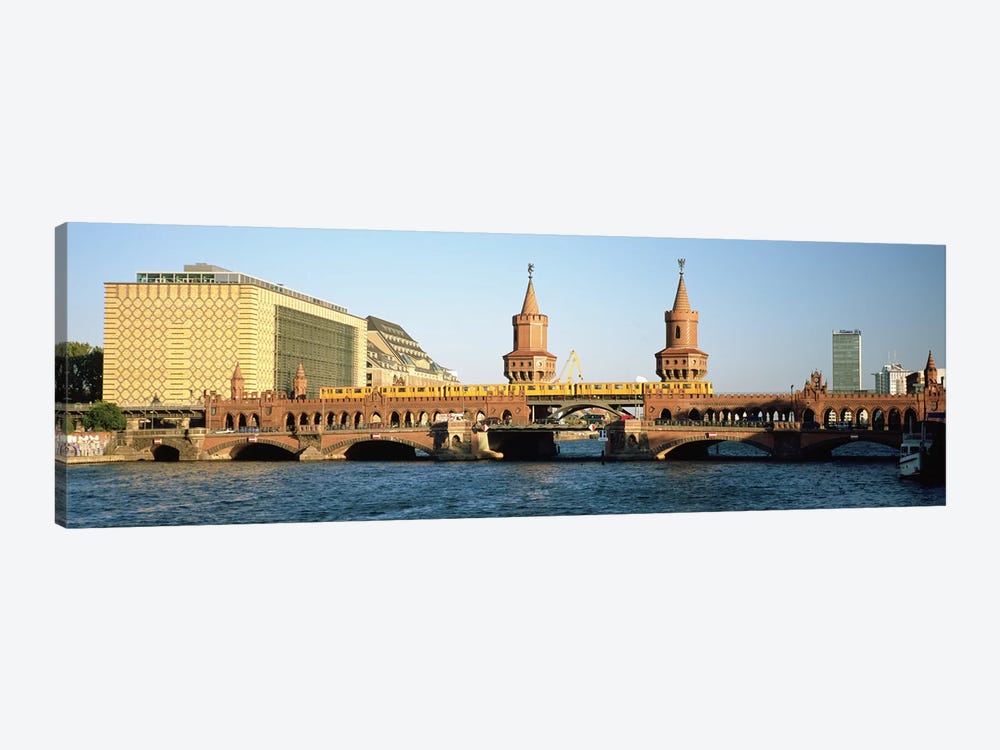 Oberbaum Bridge, Berlin, Germany by Panoramic Images 1-piece Canvas Artwork