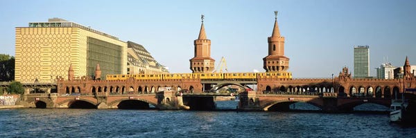 Berlin: Oberbaum Bridge, Berlin, Germany by Panoramic Images