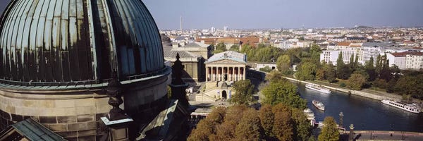 Berlin: High-Angle View Of Alte Nationalgalerie (Old National Gallery), Berlin, Germany by Panoramic Images
