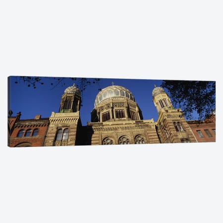 Low Angle View Of Jewish Synagogue, Berlin, Germany Canvas Print #PIM4727} by Panoramic Images Canvas Print