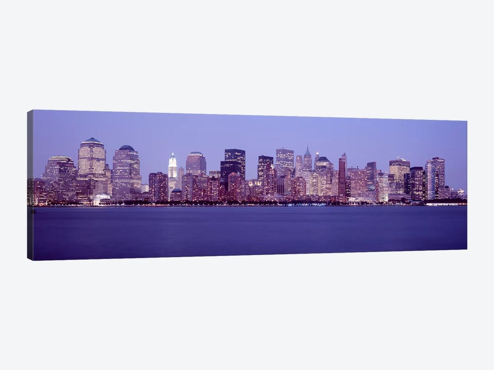 Skyscrapers in a city, Manhattan, New York City, New York, USA #2 by Panoramic Images 1-piece Canvas Artwork
