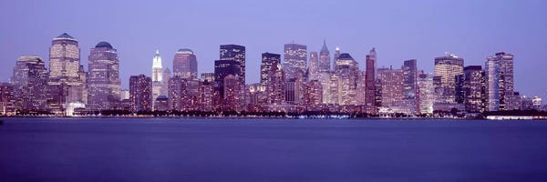 Manhattan: Skyscrapers in a city, Manhattan, New York City, New York, USA #2 by Panoramic Images