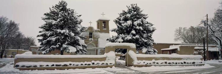 Facade of a church, San Francisco de Asis Church, Ranchos de Taos, Taos, New Mexico, USA