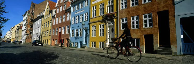 Woman Riding A Bicycle, Copenhagen, Denmark