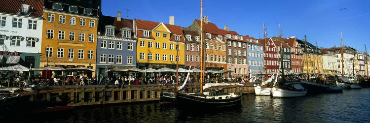 Waterfront Property, Nyhavn, Copenhagen, Denmark by Panoramic Images wall art