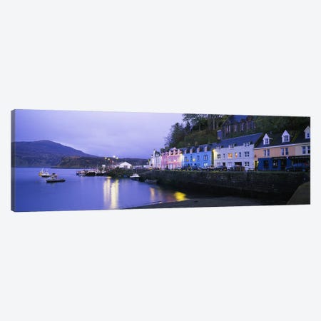 Portree Harbour, Isle Of Skye, Inner Hebrides, Scotland, United Kingdom Canvas Print #PIM4780} by Panoramic Images Canvas Wall Art