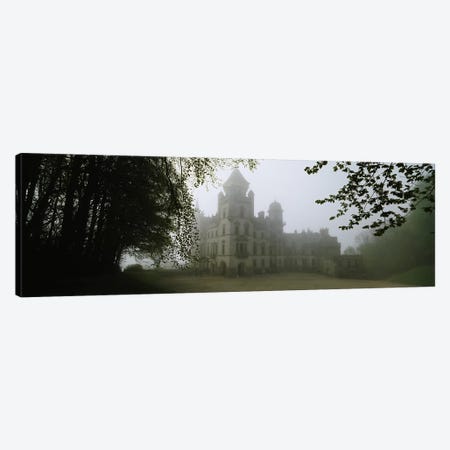 Foggy Morning, Dunrobin Castle, Sutherland, Highland, Scotland, United Kingdom Canvas Print #PIM4784} by Panoramic Images Canvas Print