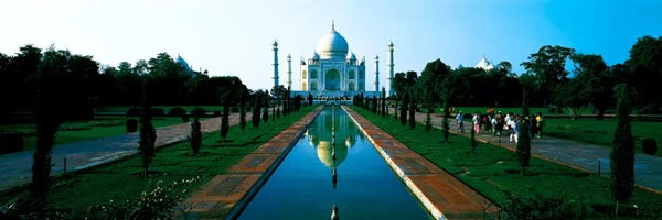 Domes: Taj Mahal Agra India by Panoramic Images