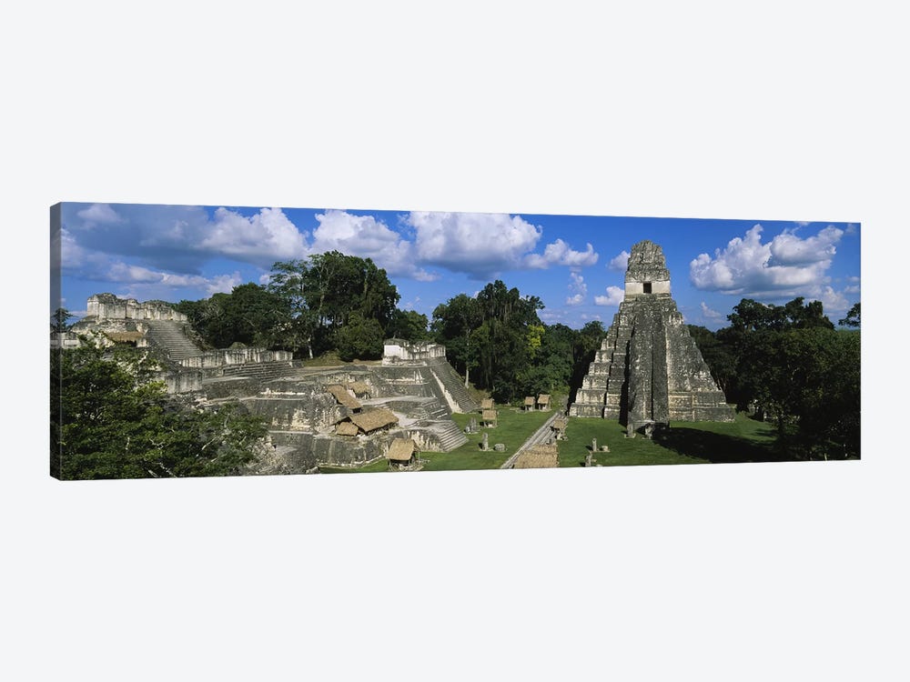 Ancient Ruins Of Yax Mutal (Tikal), El Peten, Guatemala by Panoramic Images 1-piece Canvas Art Print