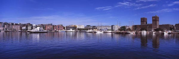 Oslo: Waterfront Architecture, Oslo Harbor, Oslo, Ostlandet, Norway by Panoramic Images