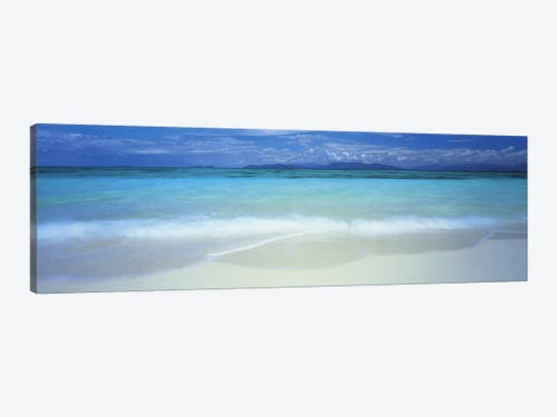 great barrier reef Art oil  painting Landscape Ocean Sea Blue  aboriginal 