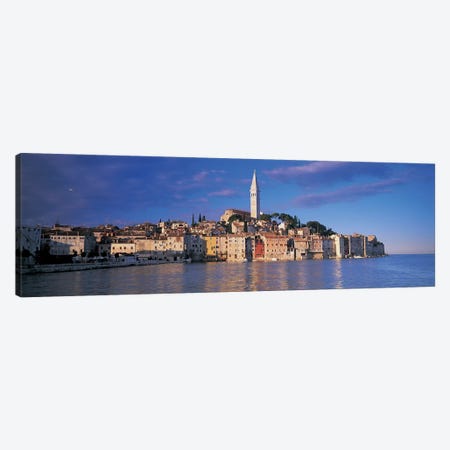 City on the waterfront, Rovinj, Croatia Canvas Print #PIM4849} by Panoramic Images Canvas Print
