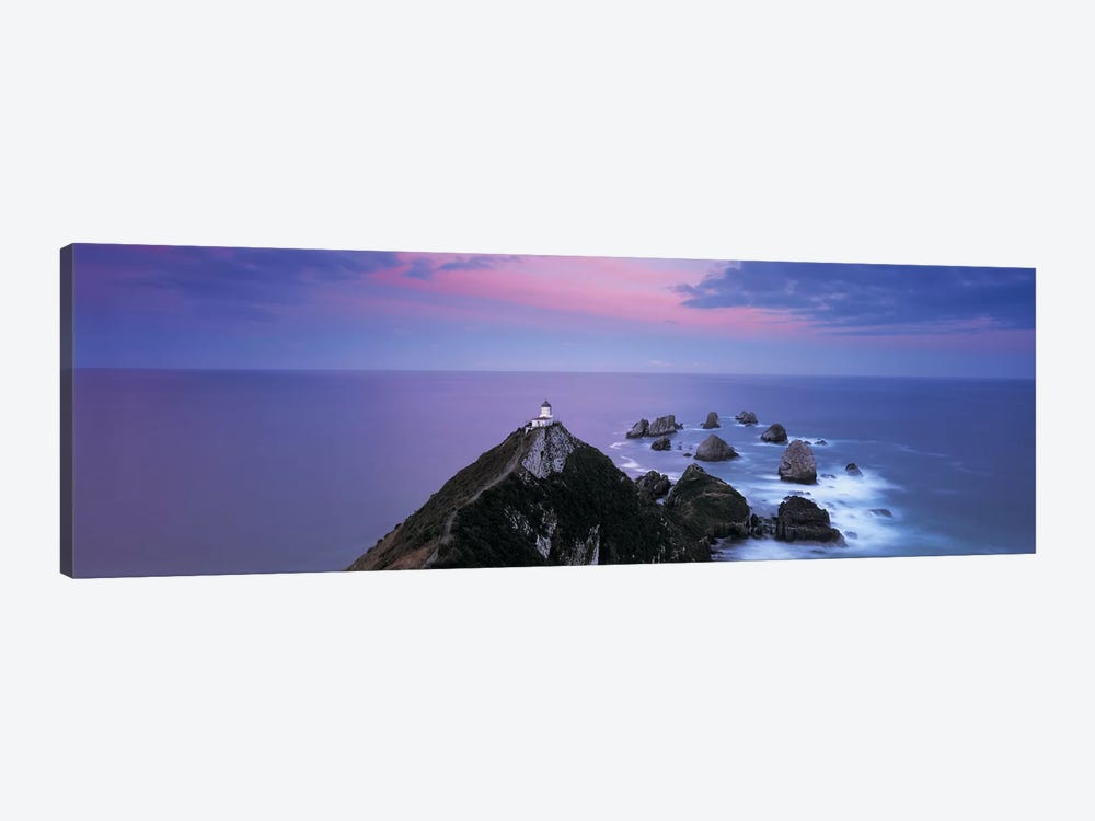 Nugget Point Lighthouse, Nugget Point, The Catlins, Otago, South Island, New Zealand by Panoramic Images 1-piece Canvas Art