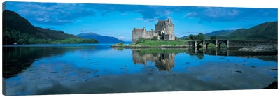 Eilean Donan Castle, Highland, Scotland, United Kingdom Canvas Art Print - Castle & Palace Art