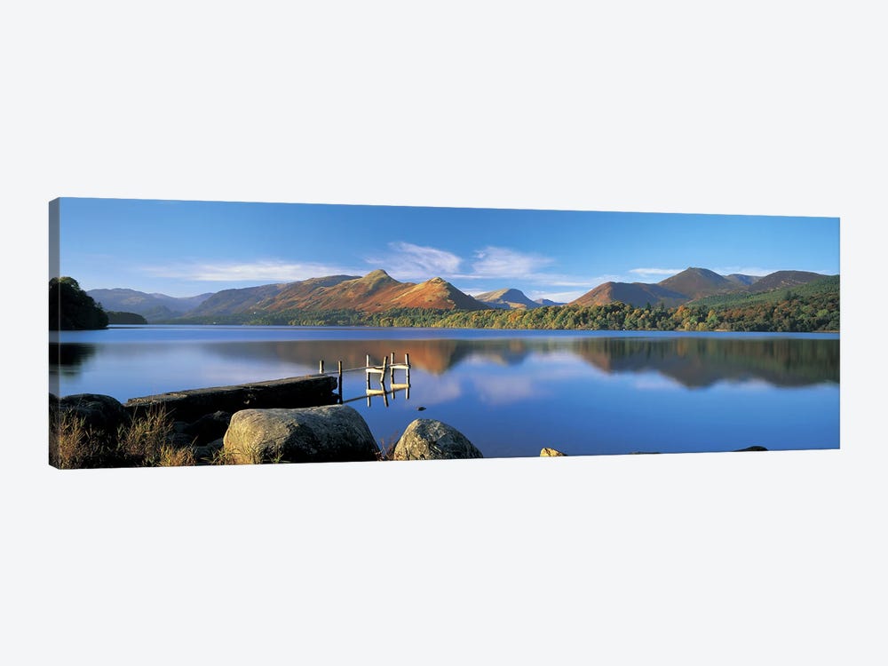 Mountain Reflections, Derwentwater, Lake District National Park, Cumbria, England, United Kingdom by Panoramic Images 1-piece Canvas Art